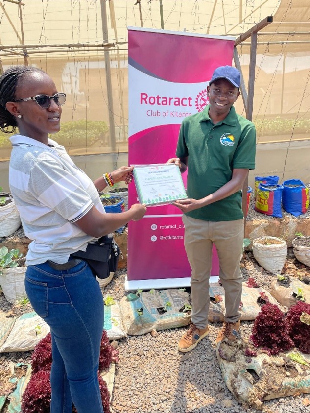 Black youth and community partners receiving recognition for climate action